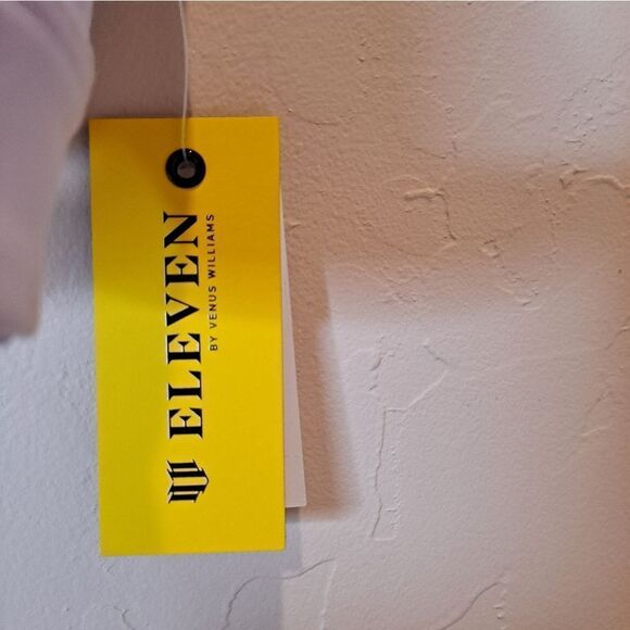 EleVen By Venus Williams Wave Length Cut Out Tennis Sports Bra In Wister… - Picture 4 of 9